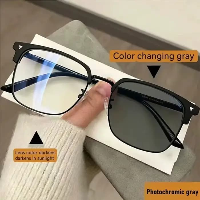 Lunettes photochromiques anti-lumière bleue pour hommes et femmes