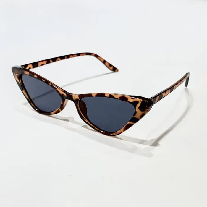 Lunettes de soleil vintage à petite monture carrée pour femmes et hommes, style œil de chat, lunette