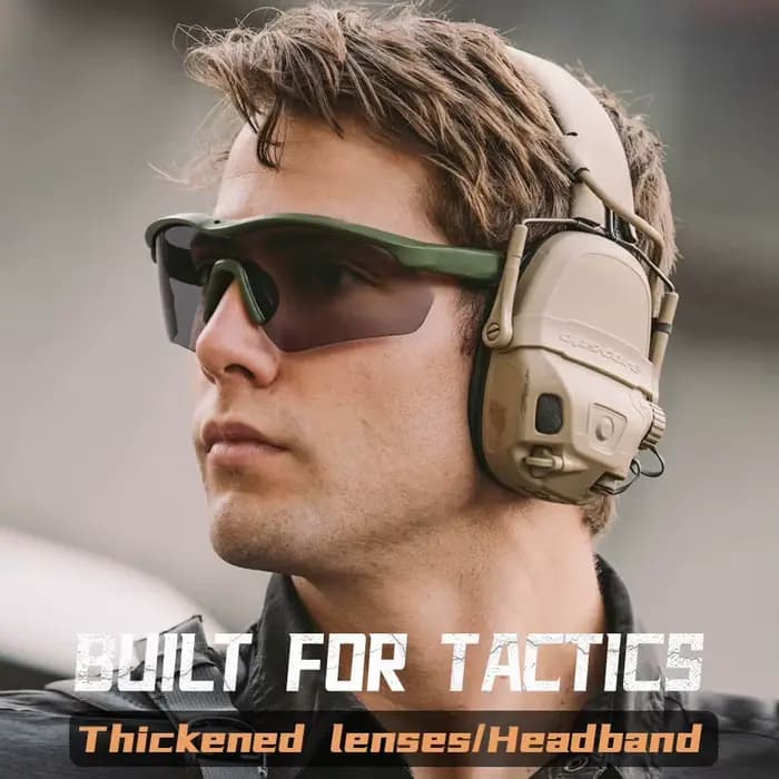 JSJM nouvelles lunettes de tir tactiques professionnelles Sports de plein air coupe-vent anti-poussière sécurité