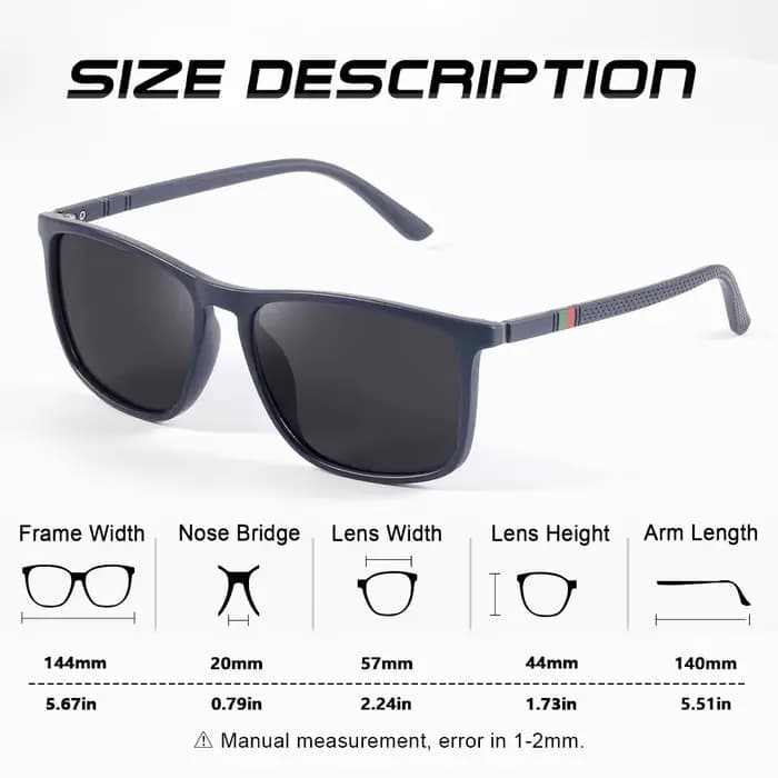 AOFLY-Lunettes de soleil de sport pour hommes et femmes, lunettes de soleil miroir carrées, lunettes