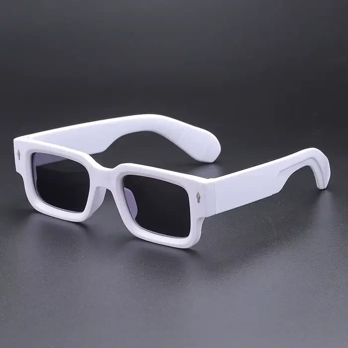 Lunettes unisexes à monture carrée en plastique, Style Simple et décontracté, à la mode, adaptées à