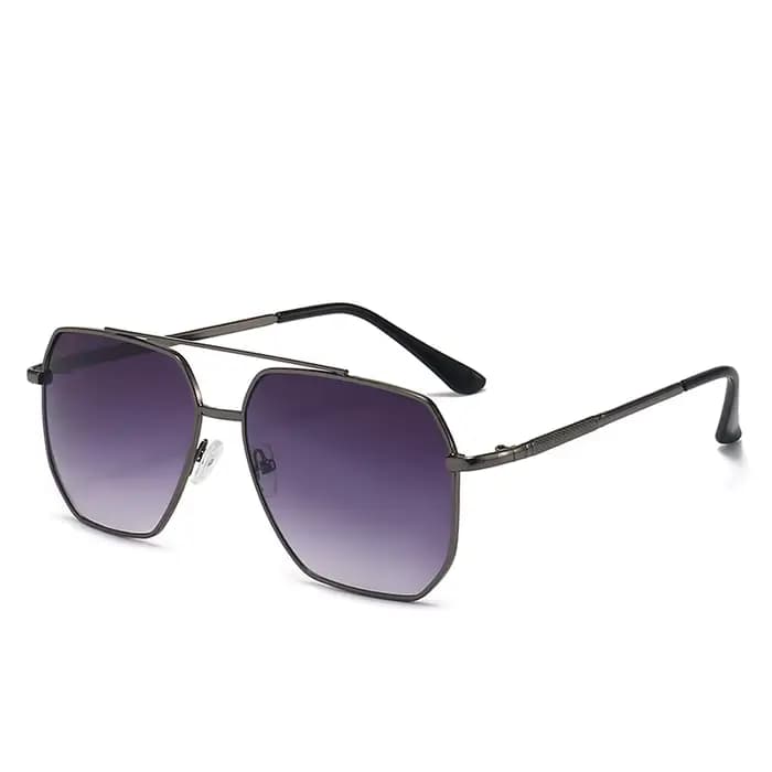 Nouvelle mode hommes lunettes de soleil pilote classique conduite
