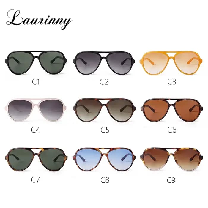 Lunettes de soleil pilote respirantes pour hommes et femmes