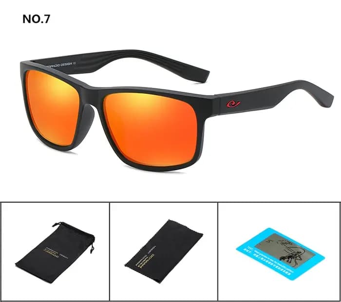 Lunettes de soleil vintage polarisées pour hommes