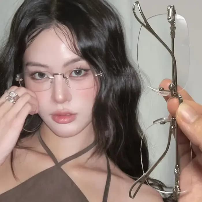 Lunettes à monture carrée pour hommes et femmes