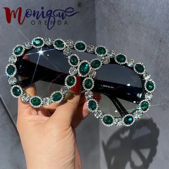 Lunettes de soleil Vintage surdimensionnées pour femmes