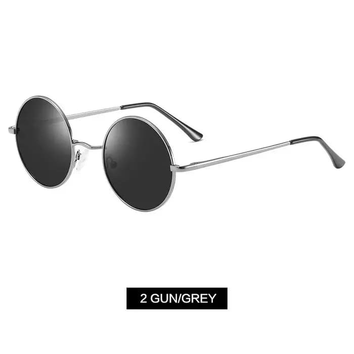 UVLAIK Vintage lunettes de soleil polarisées femmes hommes classique rétro petit rond John Lennon