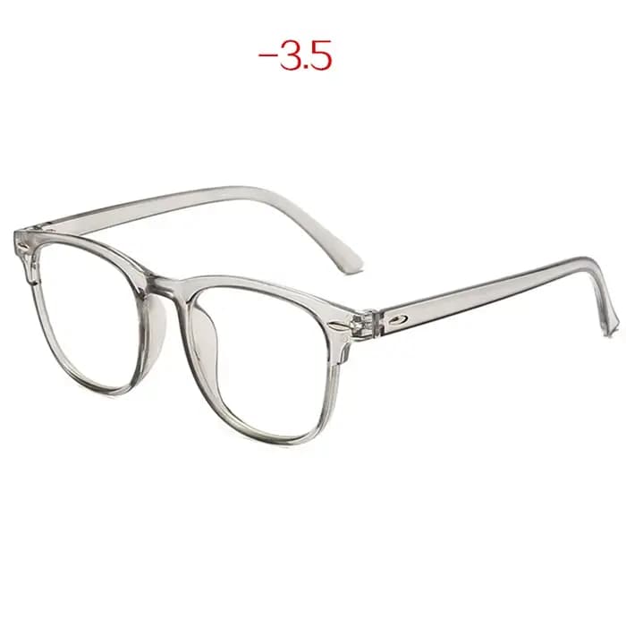 Lunettes de myopie finies transparentes femmes hommes étudiant Prescription lunettes myopes-1.5 -2.0