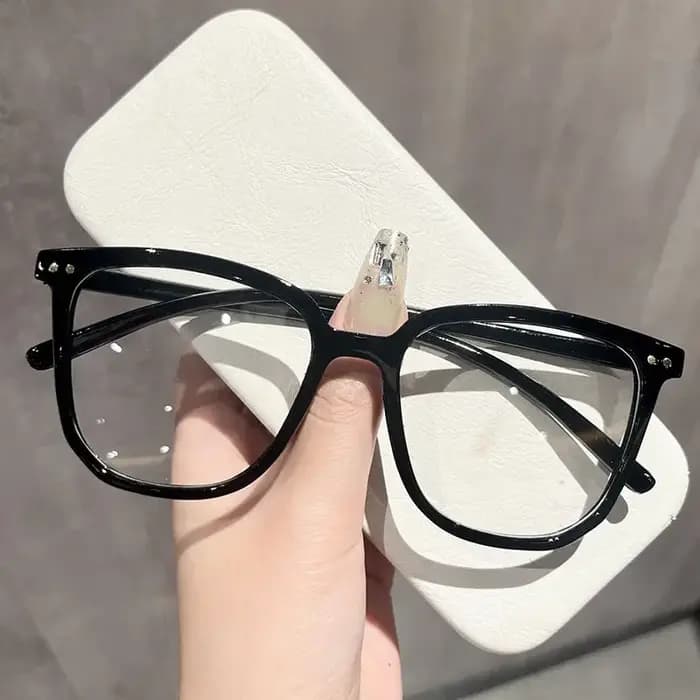 Femmes élégantes surdimensionnées lunettes de lecture unisexe grand cadre HD lentille