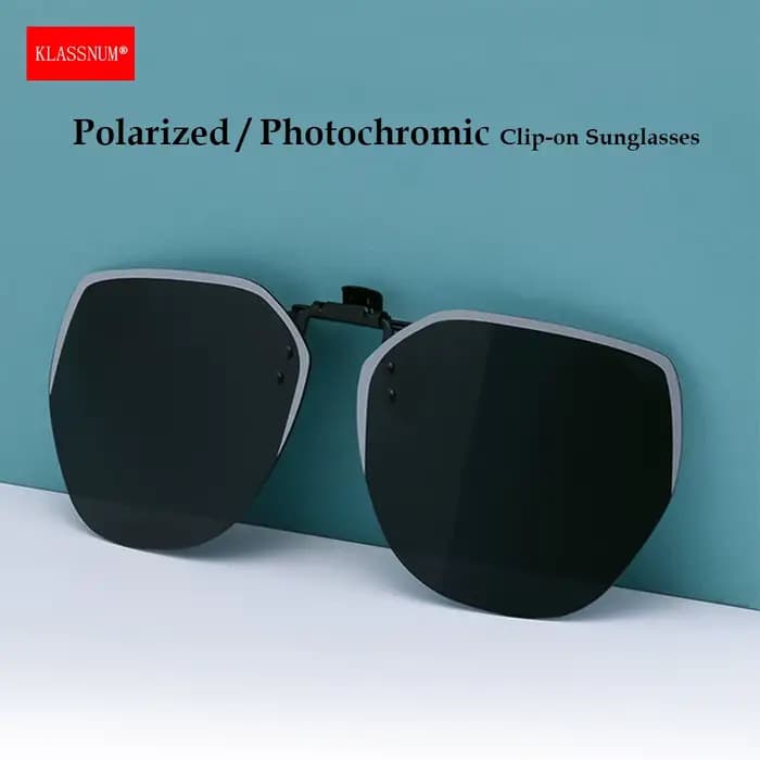 KLASSNUM Lunettes de soleil polarisées à clipser