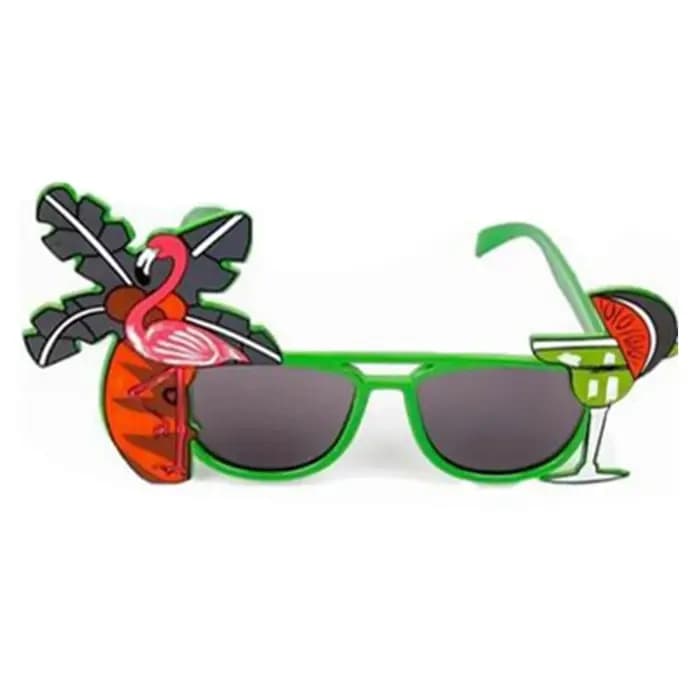 Lunettes de soleil de fête Flamingo