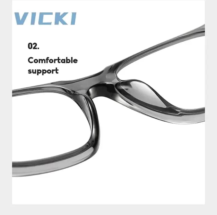 VICKI – lunettes géométriques à grande monture pour hommes, multifocales progressives, personnalisab
