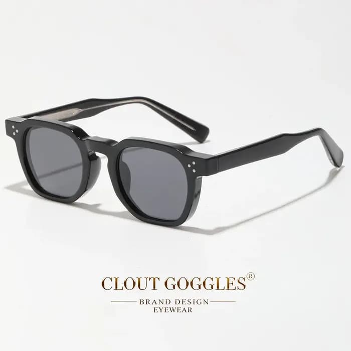 CLOUT GOGGLES Lunettes de soleil classiques rétro pour hommes et femmes