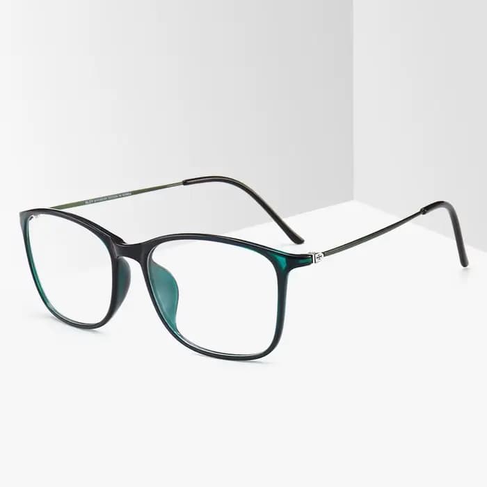 BCLEAR mode TR90 lunettes cadre hommes ou femmes ultraléger unisexe carré plaine verre lunettes mâle