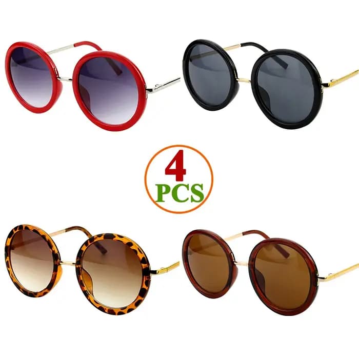 Lunettes de soleil rouges pour femmes et hommes