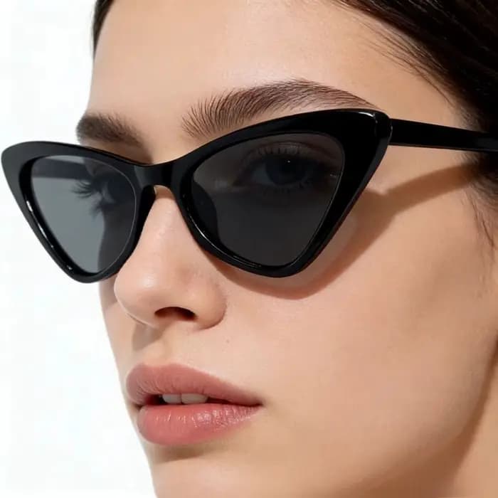 Lunettes de soleil vintage à petite monture carrée pour femmes et hommes