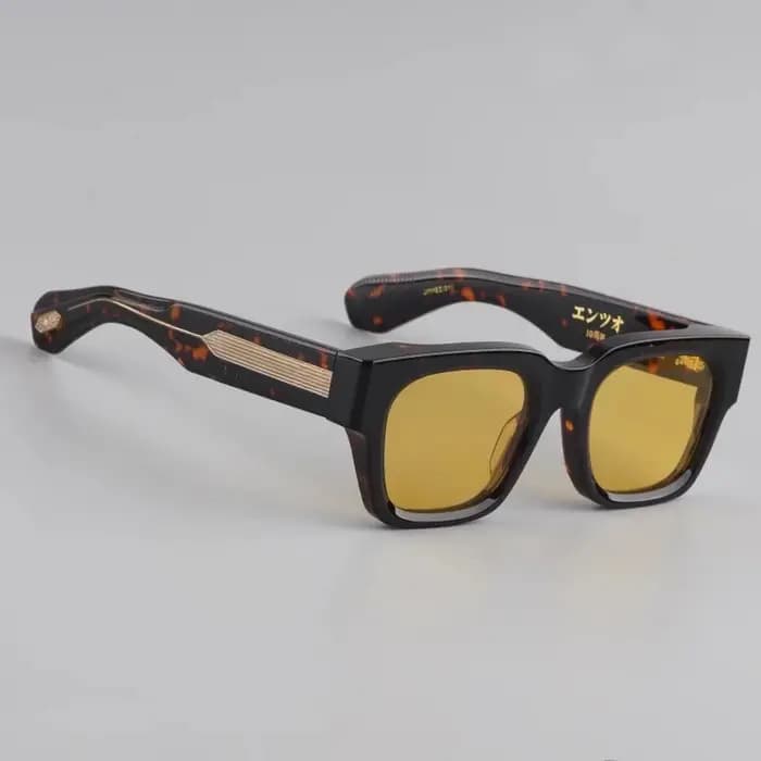 JMM ENZO 10e anniversaire lunettes de soleil carré concepteur fait à la main au japon Uv400 dégradé optique