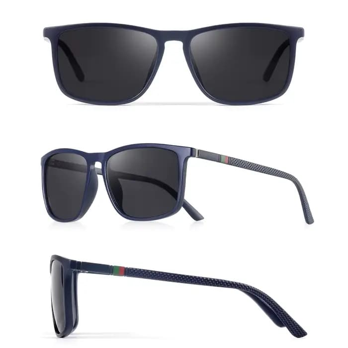 AOFLY-Lunettes de soleil de sport pour hommes et femmes, lunettes de soleil miroir carrées, lunettes