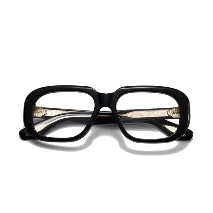 Monture de lunettes en acétate à bords optiques, grandes lunettes ovales, traitement de la myopie, délinquants optiques, lunettes, JMM315LX, nouveau, 8.0