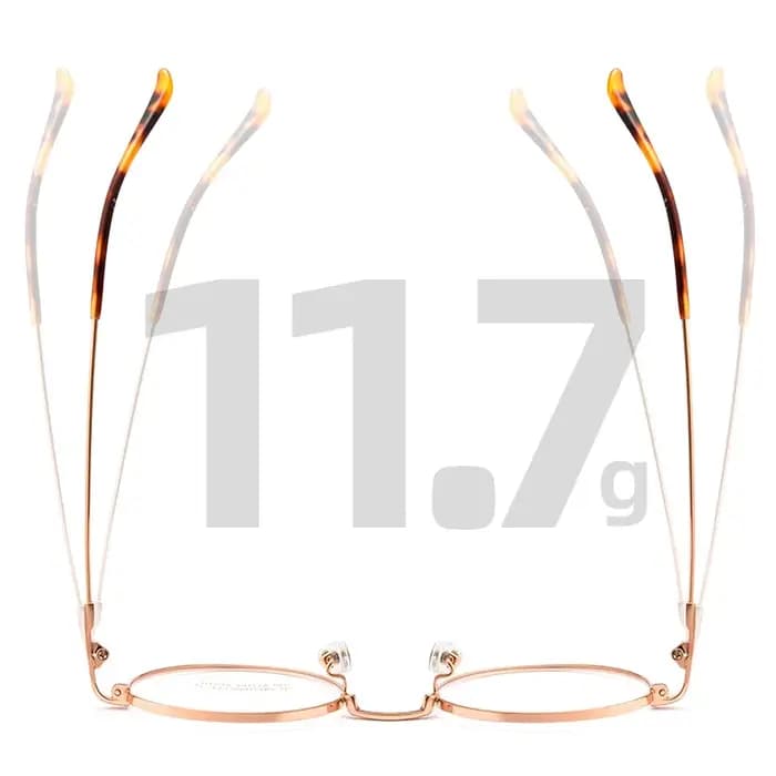 YIMARUILI rétro rond petit visage hommes et femmes titane lunettes cadre Ultra-léger Simple optique