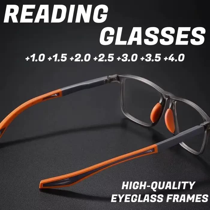 Lunettes de lecture tendance TR90 pour hommes