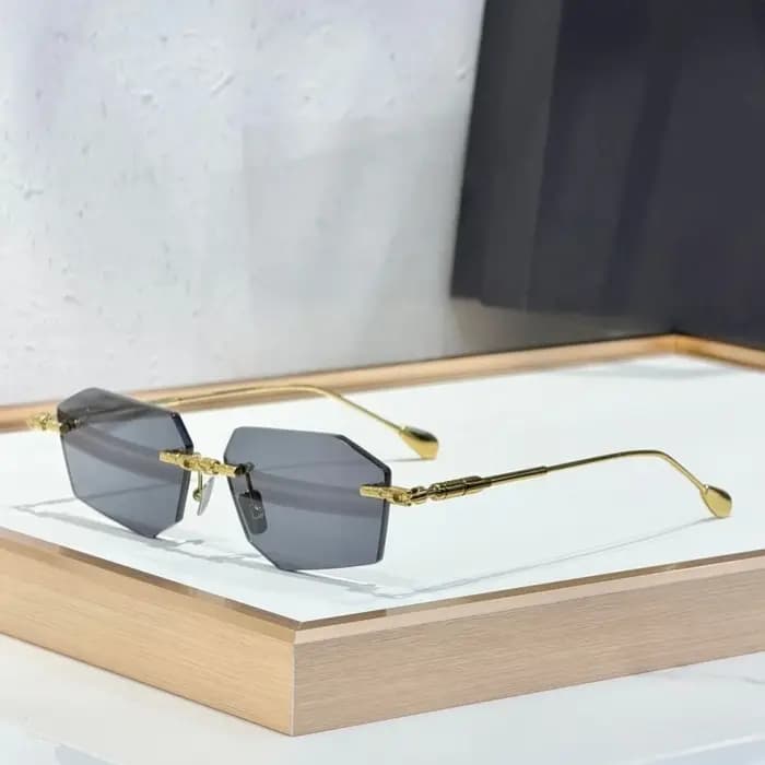 KUB Nouvelle Masque H63 Marque allemande Lunettes de soleil de luxe tendance pour femmes Alliage ovale