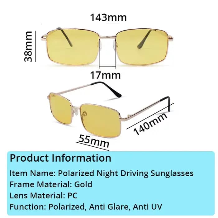 Lunettes de soleil polarisées pour hommes et femmes