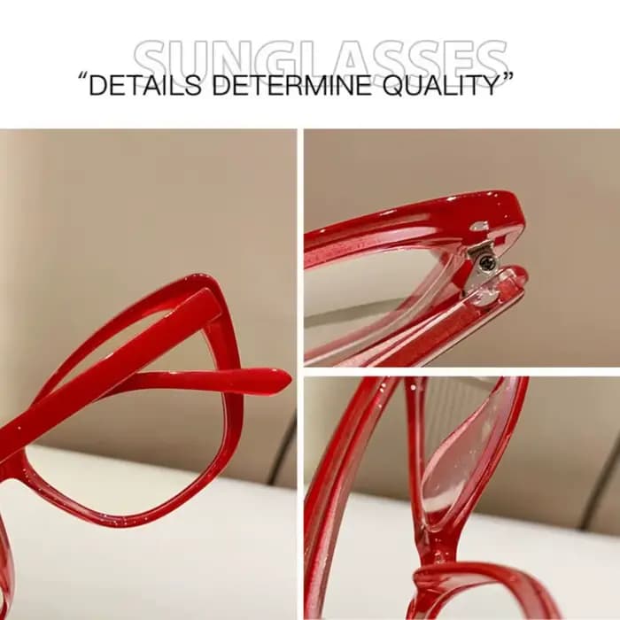 Nouvelle mode lunettes yeux de chat rouge rétro papillon cadre Anti lumière bleue