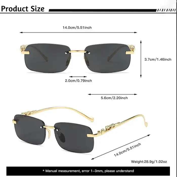 Lunettes de sport sans cadre pour hommes et femmes