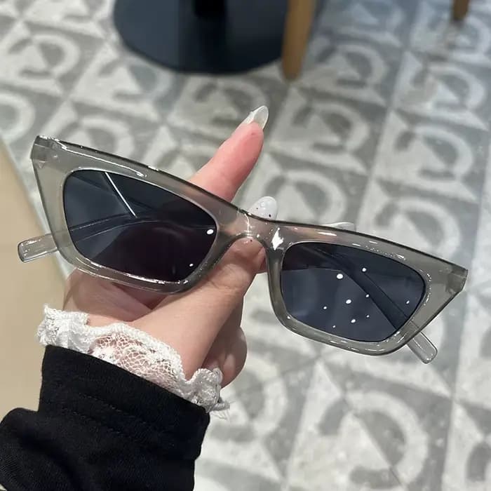 Lunettes de soleil coréennes tendance à petite monture