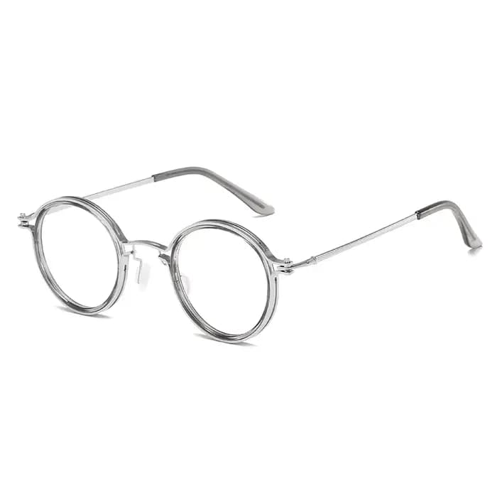 Nouvelles lunettes rétro rondes anti-lumière bleue 2026 pour hommes