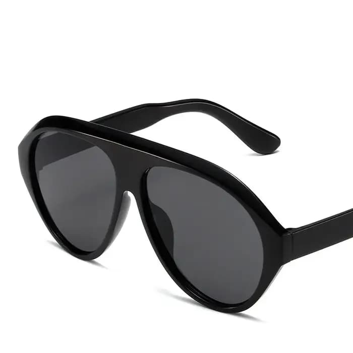 Mode pilote surdimensionné lunettes de soleil