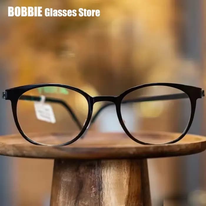 Lunettes en titane monture femmes hommes