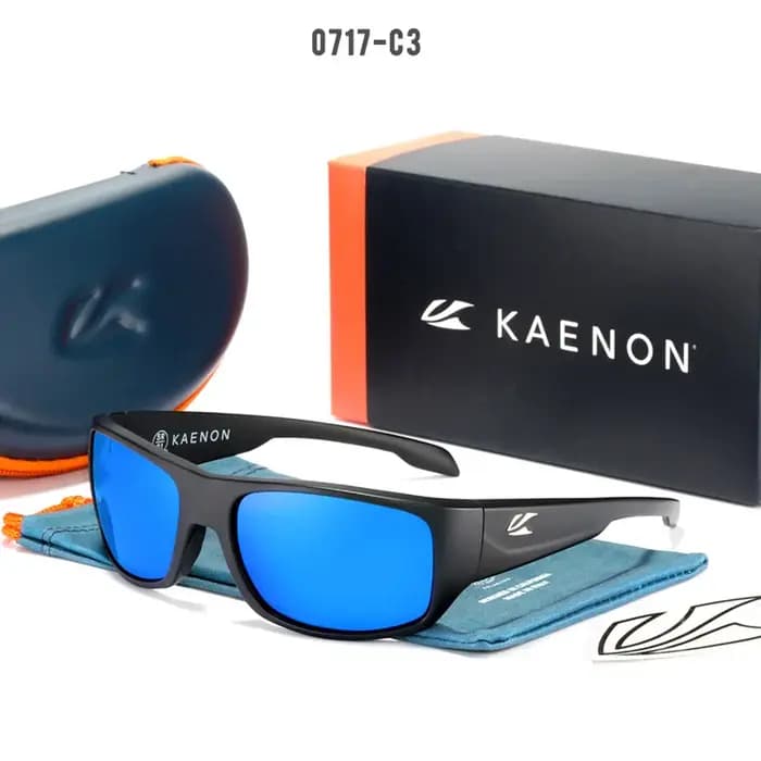 KAENON Lunettes de soleil de sport polarisées classiques pour hommes et femmes