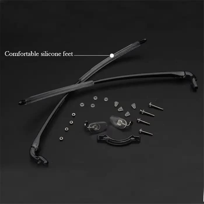 Lunettes myopes finies sans cadre pour hommes et femmes