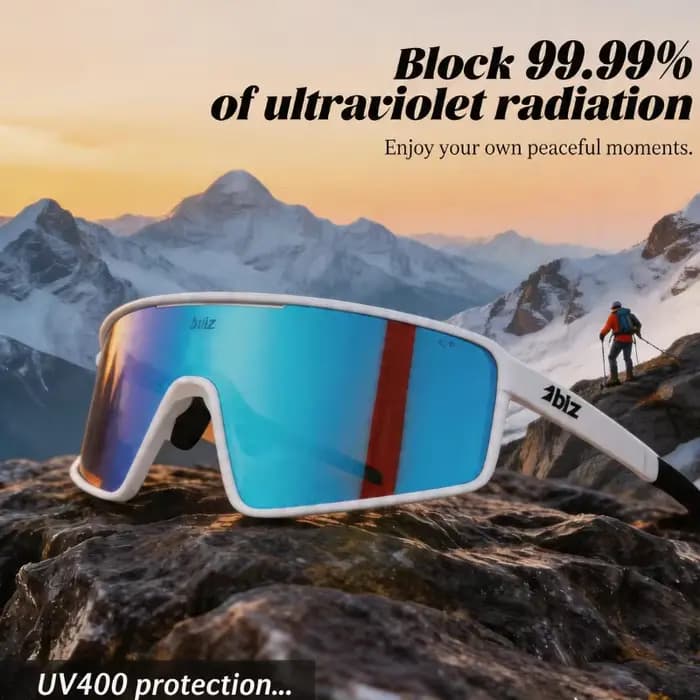 B BLIZ Nouvelles lunettes de soleil polarisées à 3 verres UV400 pour le cyclisme