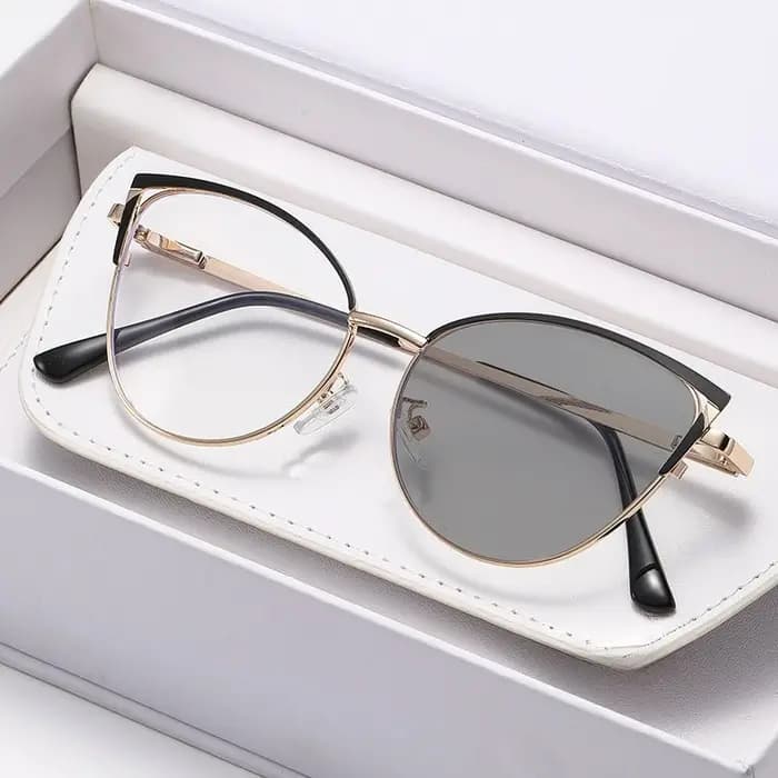 Lunettes de vue photochromiques œil de chat tendance 2026 pour femmes