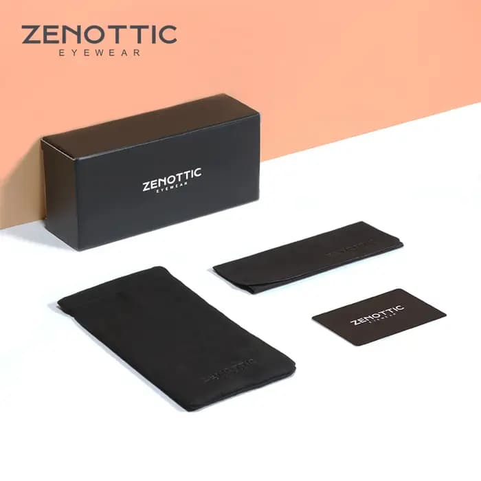 ZENOTTIC – lunettes de soleil polarisées papillon pour femmes, surdimensionnées, monture métallique