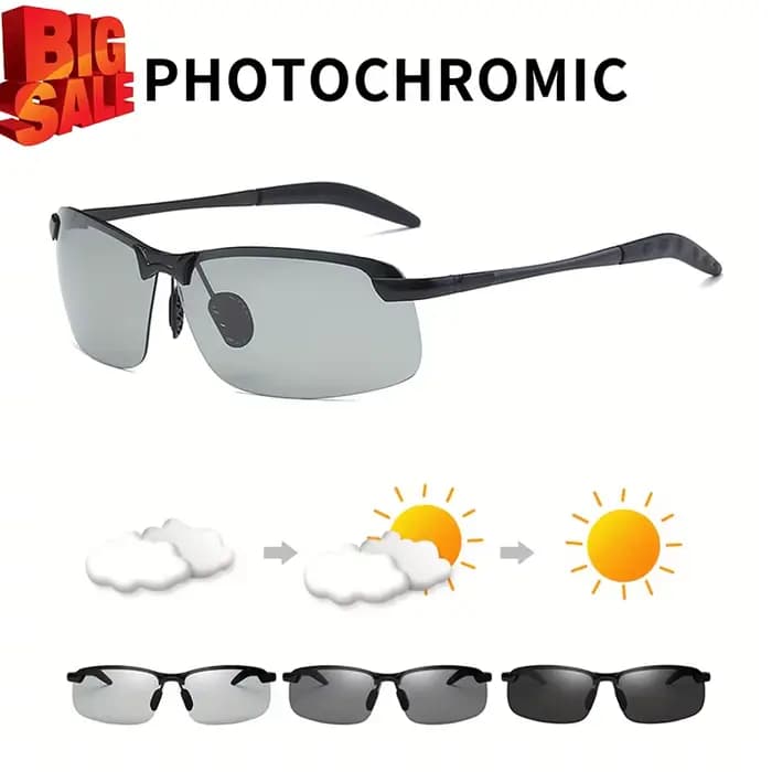 Lunettes de soleil photochromiques
