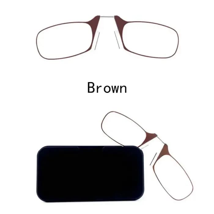 Lunettes de lecture à clipser sur le nez pour hommes et femmes
