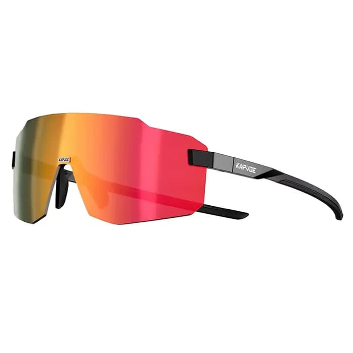 Kapvoe mode ultraléger photochromique lunettes de cyclisme hommes vélo de route lunettes de soleil v