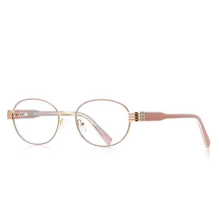 Lunettes de soleil de lecture photochromiques à petites montures ovales pour femmes