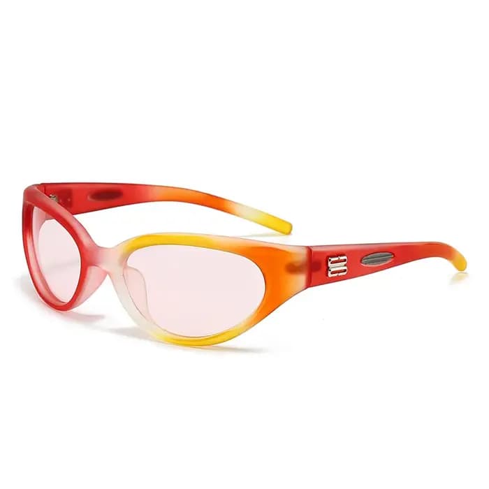 Lunettes de soleil punk Y2K pour hommes et femmes