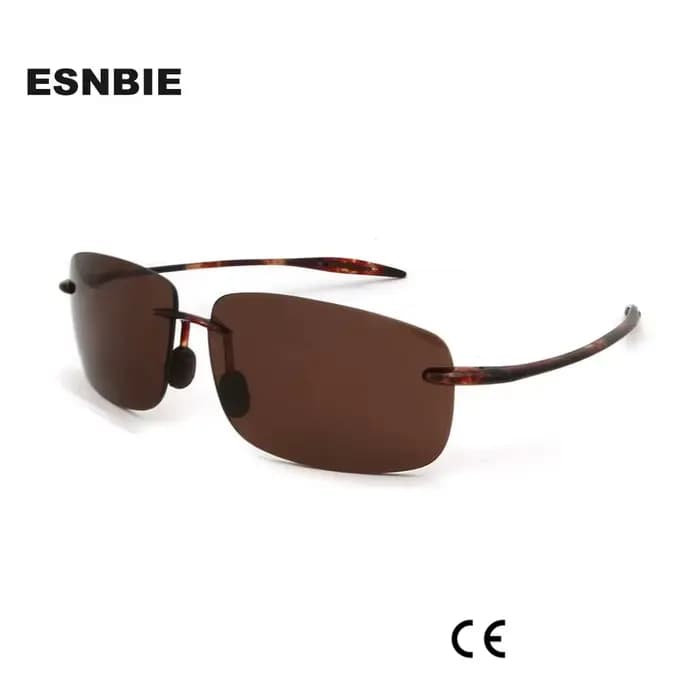Lunettes de soleil carrées TR90 pour homme et femme