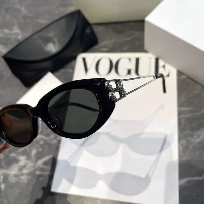 Lunettes de soleil œil de chat de Style coréen à la mode, monture carrée unisexe, Protection UV, élé