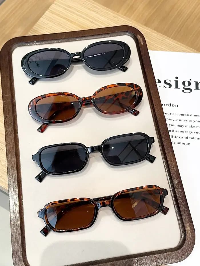 Ensemble de lunettes mixtes à la mode