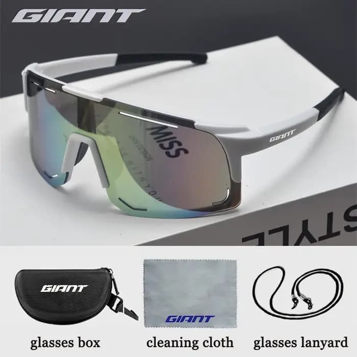 Lunettes de soleil de pêche de cyclisme de qualité professionnelle géante-Protection UV
