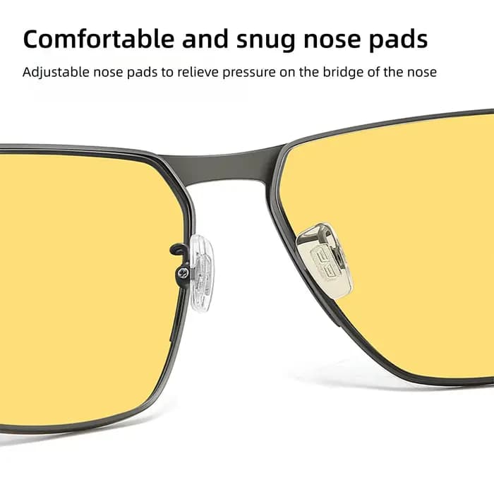 CAPONI Top qualité Vision nocturne lunettes de soleil pour hommes femmes cadre en Fiber de carbone