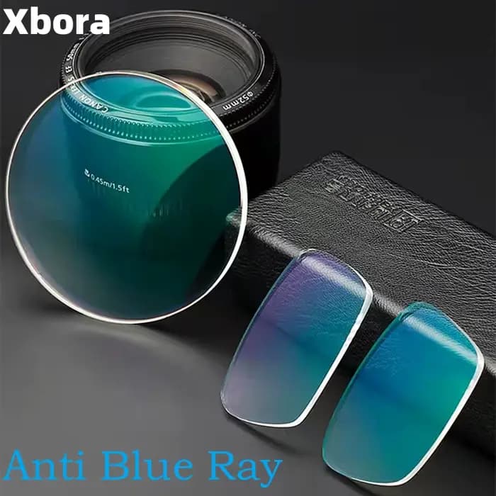 Xbora 1.56 1.61 1.67 1.74 CR-39 asphérique Anti-UV anti-rayures anti-reflet Anti rayons bleus lentil