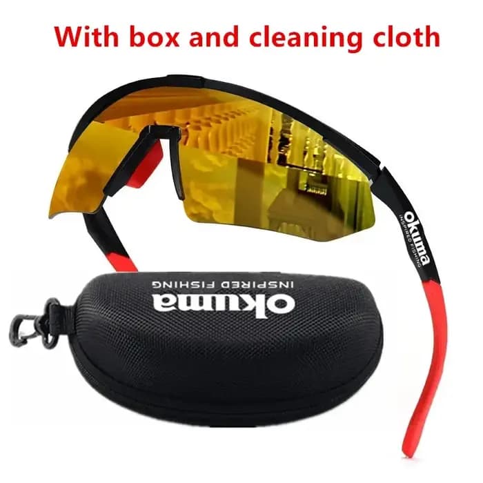 Okuma-Lunettes de soleil de pêche pour hommes et femmes